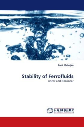 Mahajan |  Stability of Ferrofluids | Buch |  Sack Fachmedien