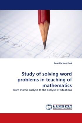 Novotná |  Study of solving word problems in teaching of mathematics | Buch |  Sack Fachmedien