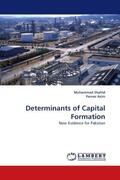 Shahid / Azim |  Determinants of Capital Formation | Buch |  Sack Fachmedien