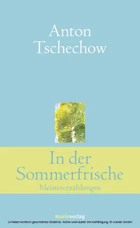 Tschechow |  In der Sommerfrische | eBook | Sack Fachmedien