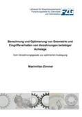 Zimmer |  Berechnung und Optimierung von Geometrie und Eingriffsverhalten von Verzahnungen beliebiger Achslage | Buch |  Sack Fachmedien