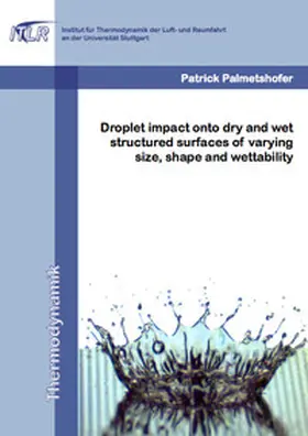 Palmetshofer |  Droplet impact onto dry and wet structured surfaces of varying size, shape and wettability | Buch |  Sack Fachmedien