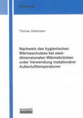 Ackermann |  Ackermann, T: Nachweis des hygienischen Wärmeschutzes bei zw | Buch |  Sack Fachmedien