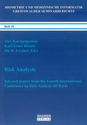 Karagrigoriou / Biebler / Frenkel | Risk Analysis | Buch | 978-3-8440-0060-3 | sack.de