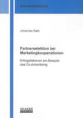 Rath |  Partnerselektion bei Marketingkooperationen | Buch |  Sack Fachmedien