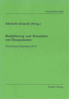 Gnauck |  Modellierung und Simulation von Ökosystemen | Buch |  Sack Fachmedien