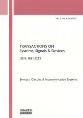 Kanoun |  Transactions on Systems, Signals and Devices Vol. 5, No. 4 | Buch |  Sack Fachmedien