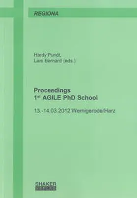 Pundt / Bernard |  Proceedings 1st AGILE PhD School | Buch |  Sack Fachmedien