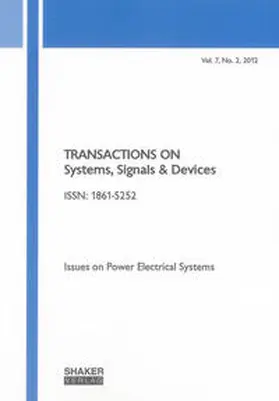 Krichen |  Transactions on Systems, Signals and Devices Vol. 7, No. 2 | Buch |  Sack Fachmedien