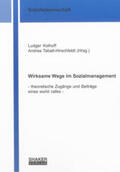 Kolhoff / Tabatt-Hirschfeldt |  Wirksame Wege im Sozialmanagement | Buch |  Sack Fachmedien