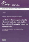 Frère / Jäger / Stein |  Analysis of the management skills of executives in the control of information technology for corporate management | Buch |  Sack Fachmedien