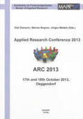 Ziemann / Bogner / Mottok |  Applied Research Conference 2013 | Buch |  Sack Fachmedien