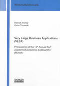 Krcmar / Turowski |  Very Large Business Applications (VLBA) | Buch |  Sack Fachmedien