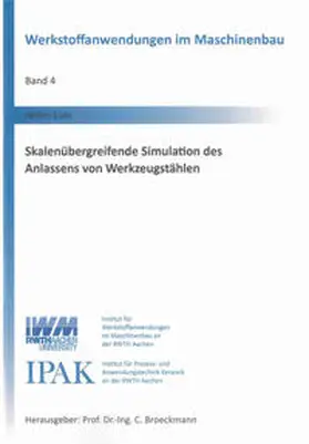 Eser |  Skalenübergreifende Simulation des Anlassens von Werkzeugstählen | Buch |  Sack Fachmedien