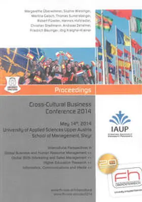 Überwimmer / Wiesinger / Gaisch |  Cross-Cultural Business Conference 2014 | Buch |  Sack Fachmedien