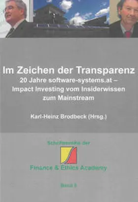 Brodbeck |  Im Zeichen der Transparenz | Buch |  Sack Fachmedien