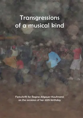 Brunner / Gruber / Schmidhofer |  Transgressions of a musical kind | Buch |  Sack Fachmedien