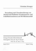 Strenger |  Herstellung und Charakterisierung von Metall-Oxid-Halbleiter-Kondensatoren und Feldeffekttransistoren auf 4H-Siliciumcarbid | Buch |  Sack Fachmedien