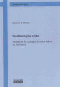 Benner |  Einführung ins Recht | Buch |  Sack Fachmedien