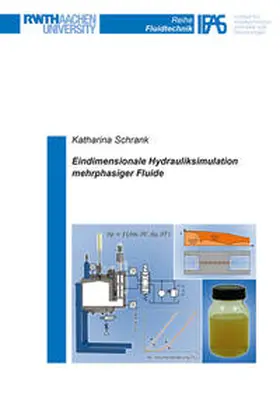 Schrank |  Eindimensionale Hydrauliksimulation mehrphasiger Fluide | Buch |  Sack Fachmedien