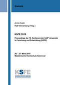 Koch / Minkenberg |  KSFE 2015 | Buch |  Sack Fachmedien