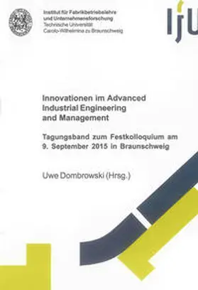 Dombrowski |  Innovationen im Advanced Industrial Engineering and Management | Buch |  Sack Fachmedien