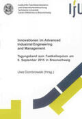 Dombrowski |  Innovationen im Advanced Industrial Engineering and Management | Buch |  Sack Fachmedien
