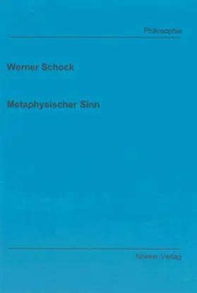 Schock |  Metaphysischer Sinn | Buch |  Sack Fachmedien