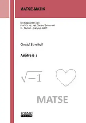 Schelthoff |  Analysis 2 | Buch |  Sack Fachmedien