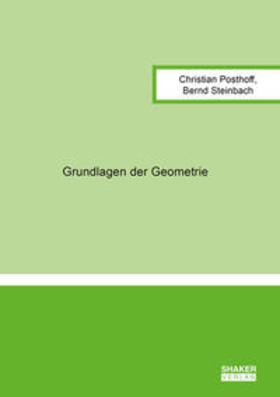 Posthoff / Steinbach |  Grundlagen der Geometrie | Buch |  Sack Fachmedien