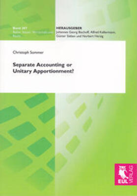 Sommer | Separate Accounting or Unitary Apportionment? | Buch | 978-3-8441-0014-3 | sack.de