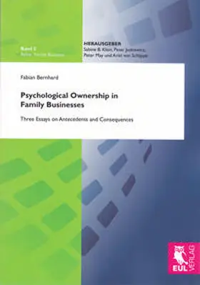 Bernhard |  Psychological Ownership in Family Businesses | Buch |  Sack Fachmedien