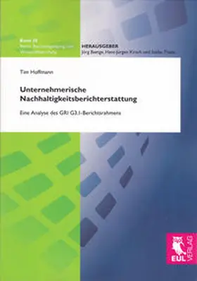Hoffmann | Unternehmerische Nachhaltigkeitsberichterstattung | Buch | 978-3-8441-0057-0 | sack.de