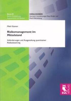 Kästner | Risikomanagement im Mittelstand | Buch | 978-3-8441-0161-4 | sack.de
