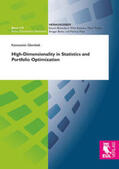 Glombek |  High-Dimensionality in Statistics and Portfolio Optimization | Buch |  Sack Fachmedien