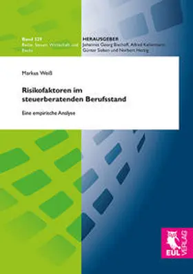 Weiß |  Risikofaktoren im steuerberatenden Berufsstand | Buch |  Sack Fachmedien