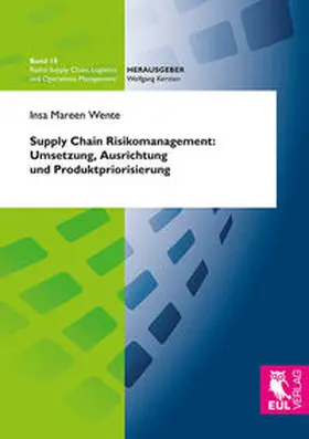 Wente |  Supply Chain Risikomanagement: Umsetzung, Ausrichtung und Produktpriorisierung | Buch |  Sack Fachmedien