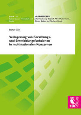 Stein | Verlagerung von Forschungs- und Entwicklungsfunktionen in multinationalen Konzernen | Buch | 978-3-8441-0325-0 | sack.de