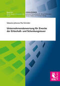 Schröder |  Unternehmensbewertung für Zwecke der Erbschaft- und Schenkungsteuer | Buch |  Sack Fachmedien