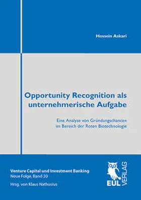 Askari |  Opportunity Recognition als unternehmerische Aufgabe | Buch |  Sack Fachmedien