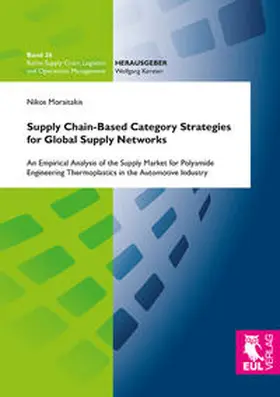 Moraitakis |  Supply Chain-Based Category Strategies for Global Supply Networks | Buch |  Sack Fachmedien