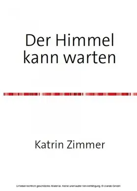 Zimmer |  Der Himmel kann warten | eBook | Sack Fachmedien
