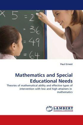 Ernest |  Mathematics and Special Educational Needs | Buch |  Sack Fachmedien