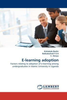 Bashir / F. E. K / Oonyu |  E-learning adoption | Buch |  Sack Fachmedien