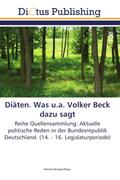 Herzog |  Diäten. Was u.a. Volker Beck dazu sagt | Buch |  Sack Fachmedien