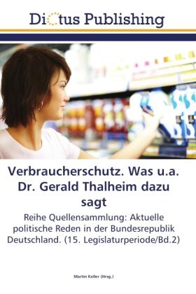 Keller |  Verbraucherschutz. Was u.a. Dr. Gerald Thalheim dazu sagt | Buch |  Sack Fachmedien