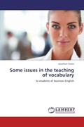 Green |  Some issues in the teaching of vocabulary | Buch |  Sack Fachmedien