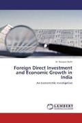 Sethi |  Foreign Direct Investment and Economic Growth in India | Buch |  Sack Fachmedien