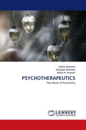 Shamim / Shaheen / A. Ansasri |  PSYCHOTHERAPEUTICS | Buch |  Sack Fachmedien