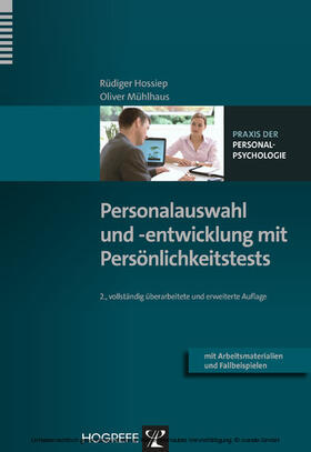 Hossiep / Mühlhaus |  Personalauswahl und -entwicklung mit Persönlichkeitstests | eBook | Sack Fachmedien